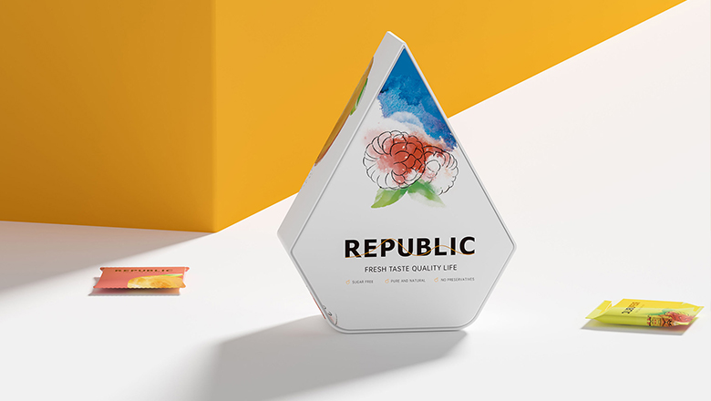 四平人參包裝設計_充滿科技感和品牌美學